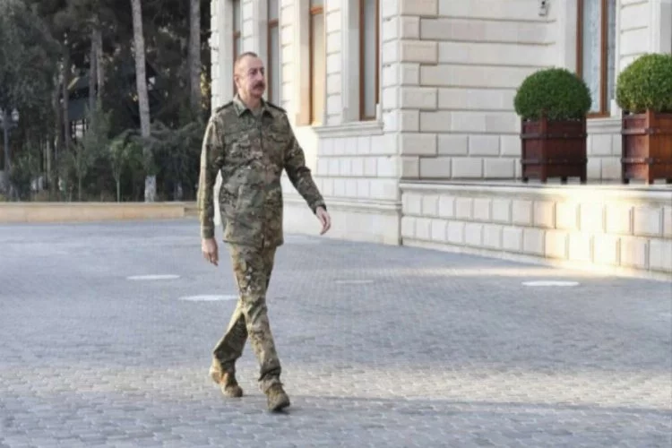 İlham Aliyev'den Ermenistan'a ateşkes mesajı