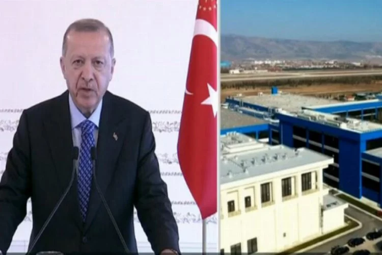 Cumhurbaşkanı Erdoğan'dan 'tank palet fabrikası' açıklaması