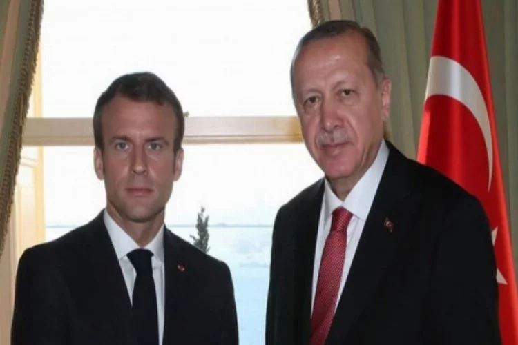 Macron'dan, Cumhurbaşkanı Erdoğan'a mektup