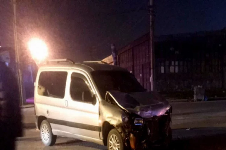 Bursa'da kaza: 1 kişi yaralandı