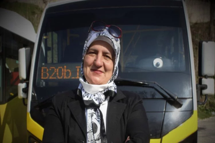 Bursa'nın kadın şoförü! Hayalini 17 senedir yapıyor