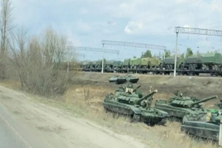 'Rusya'nın Ukrayna sınırına yaptığı yığınak 2014'ten beri görülen en büyük yığınak'