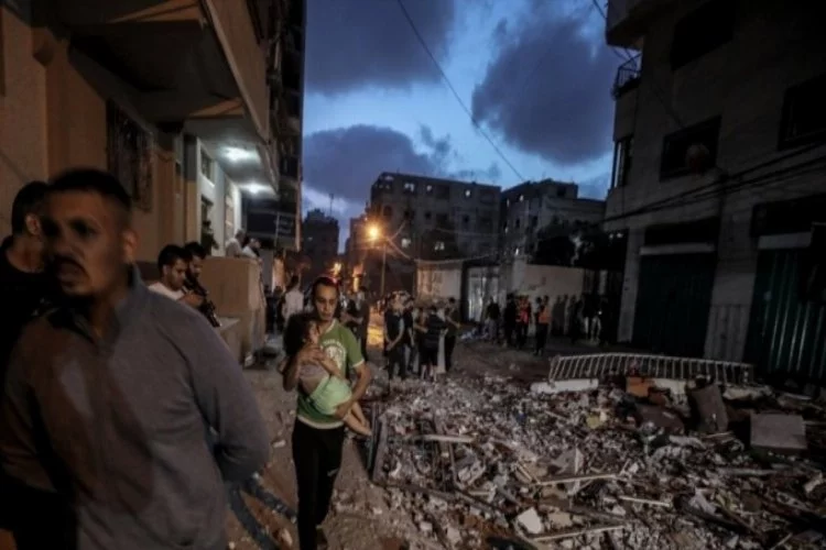 Gazze'de gün ağardı: İsrail'in bu vahşetini tüm dünya görsün