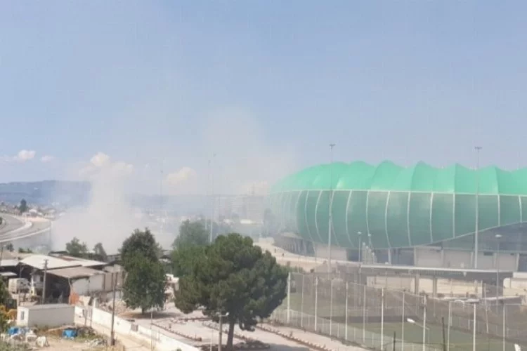 Bursaspor'dan Timsah Arena için yapılan yangın uyarısına cevap geldi