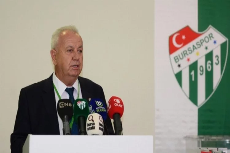 Bursaspor Divan Kurulu Başkanı Galip Sakder'den açıklama