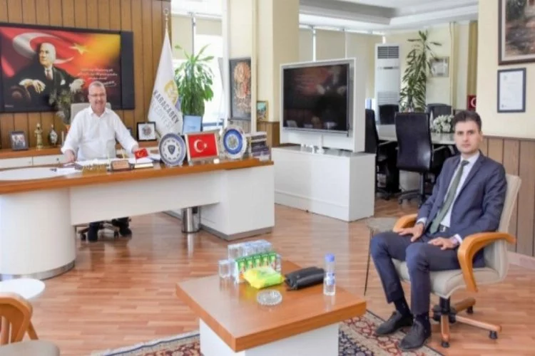 Başkan Özkan'dan Başsavcı Gümüş'e 'hayırlı olsun' ziyareti