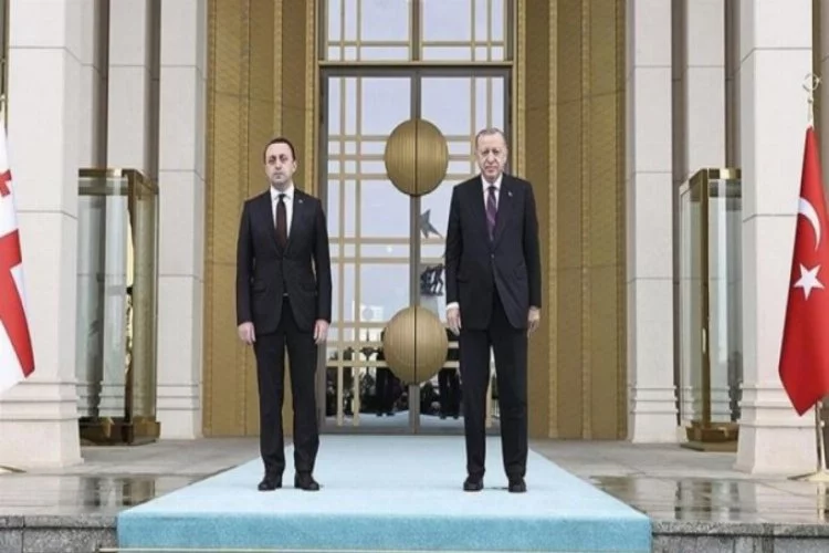 Cumhurbaşkanı Erdoğan ile Gürcistan Başbakanı görüştü