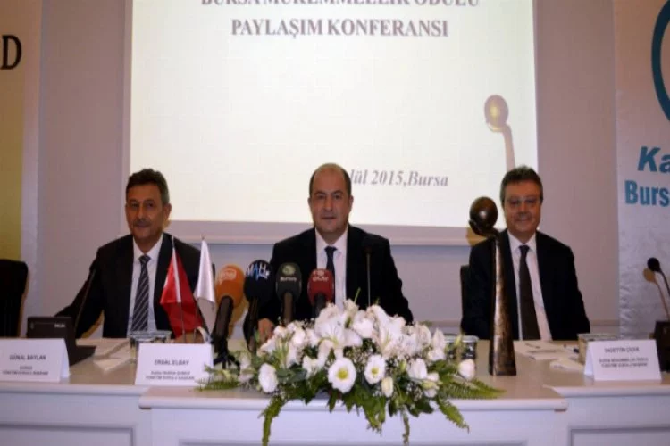 Bursa'da mükemmellik ödülü başvuruları başladı!