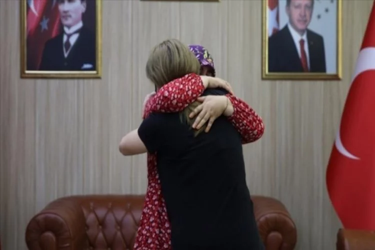 İkna sonucu teslim olan kadın terörist Mardin'de ailesiyle buluştu