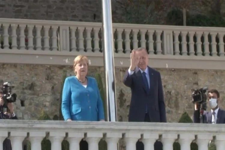 Almanya Başbakanı Türkiye'de