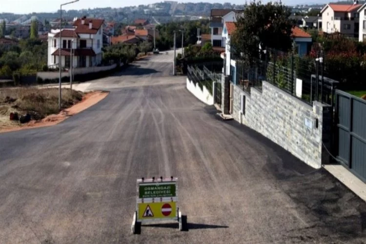 Nilüferköy'ün yolları sıcak asfaltla kaplandı