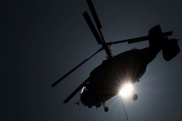 Azerbaycan'da askeri helikopter düştü! Ölü ve yaralılar var