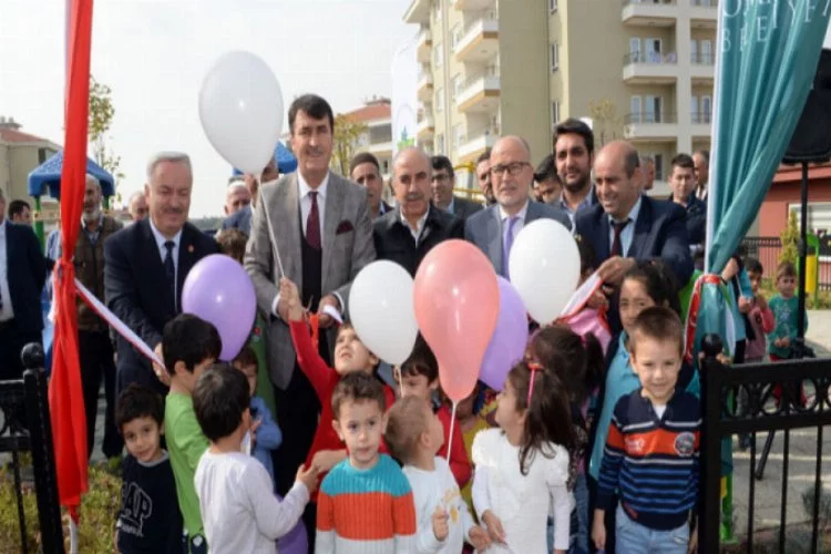 Bursa'da çocuklara yeni park