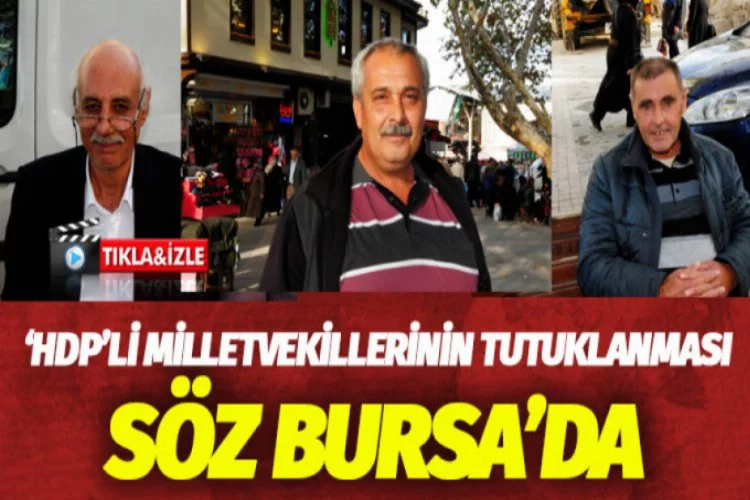 HDP'li Milletvekillerinin tutuklanması