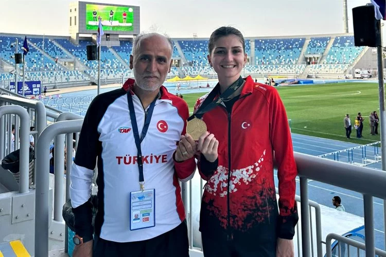 Bursa Büyükşehirli sporcu Akdeniz Oyunları'nda şampiyon oldu