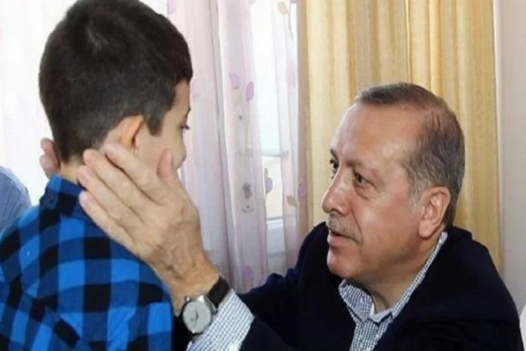 Erdoğan'dan şehit ailelerine anlamlı ziyaret