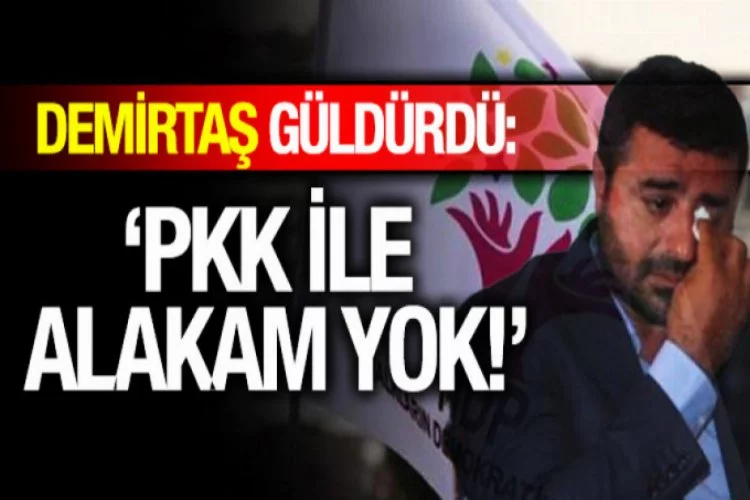 Selahattin Demirtaş: PKK ile alakam yok