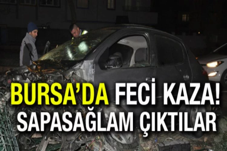 Bursa'da 'Verilmiş sadakası varmış' dedirten kaza!