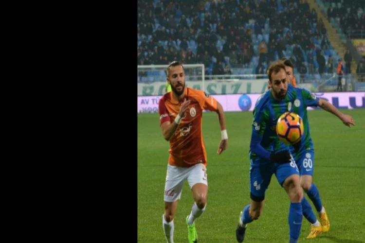Galatasaray'a Rize darbesi
