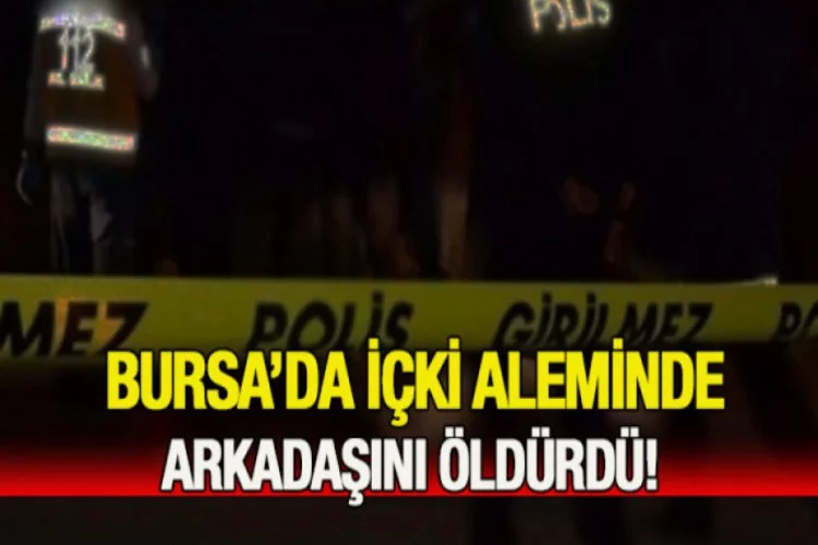 Bursa'da arkadaşını öldüren sanığa 11 yıl hapis