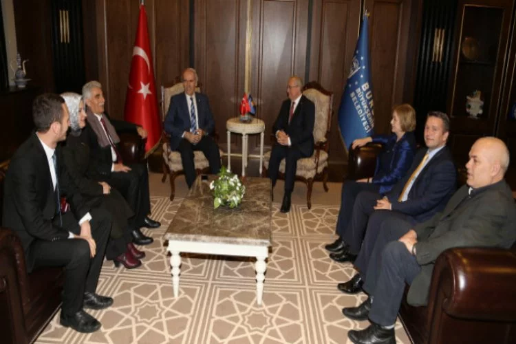 Kosova büyükelçisinden Bursa Büyükşehir'e ziyaret