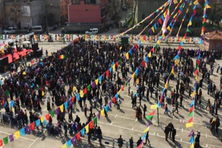 HDP'liler Bursa'da kutlama yaptı!