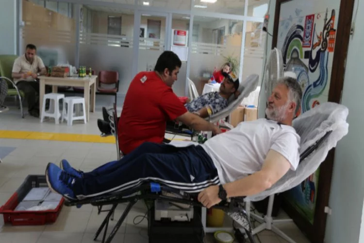 Bursa'da kan bağışı seferberliği