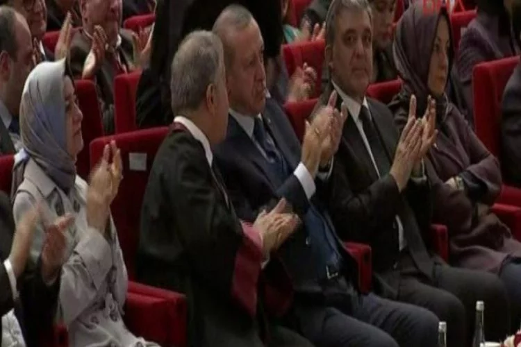 Erdoğan ile Abdullah Gül aynı karede