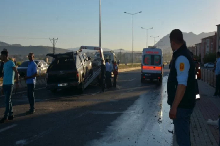 Tatvan'da trafik kazası: 6 yaralı