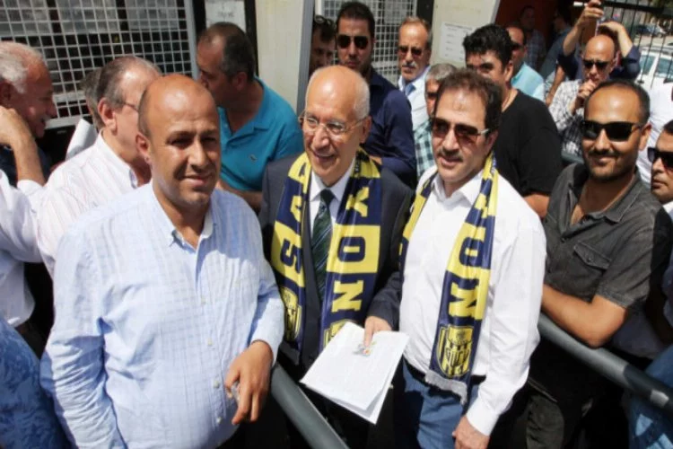 Ankaragücü'ne ilk kombine desteği Başkan Yaşar'dan