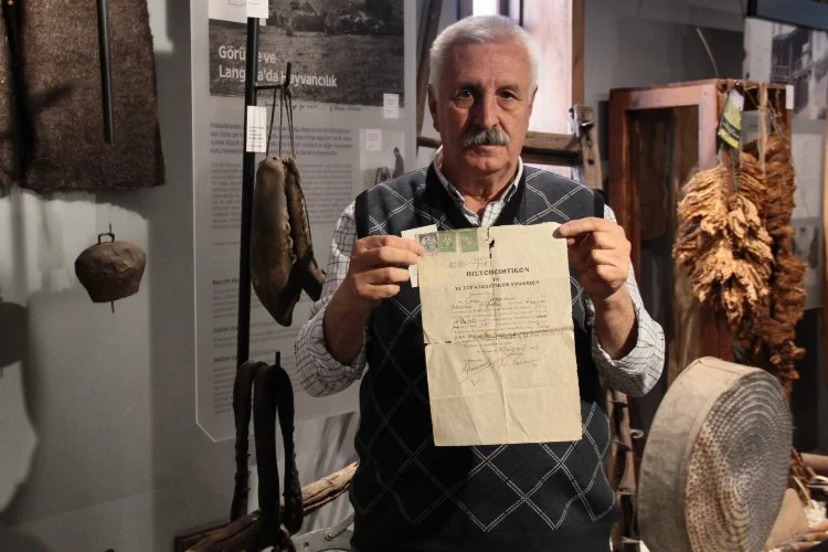 Bursa'da mübadelenin simgesi eşyaları 25 yılda bir araya getirdi