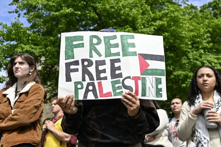 ABD'de üniversitelerde Filistin gösterilerinde gözaltı sayısı bine ulaştı