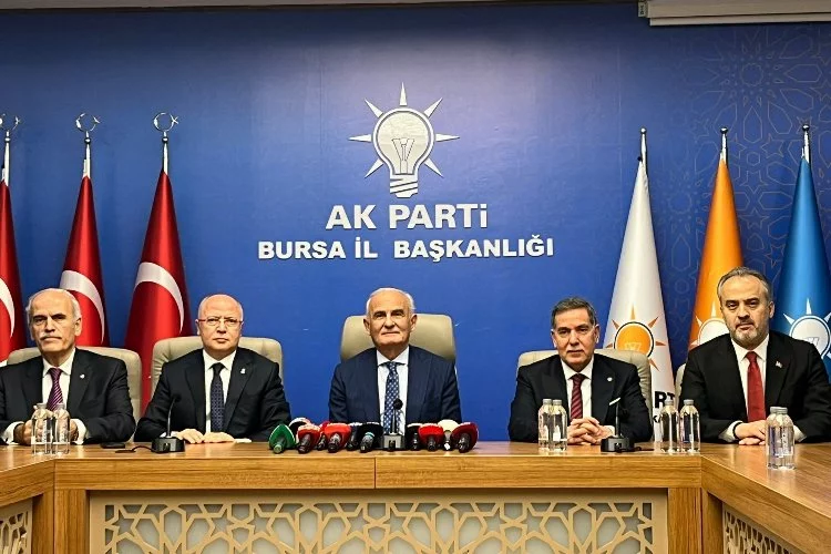 AK Parti Başkan Yardımcısı Yusuf Ziya Yılmaz Bursa'da