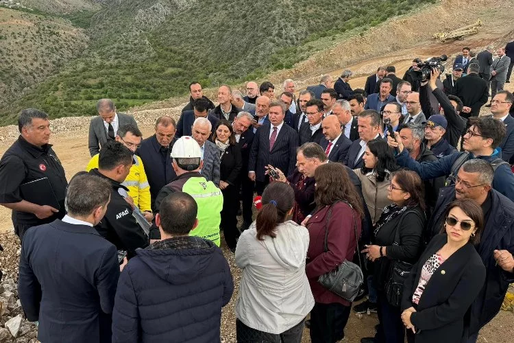 Araştırma komisyonu Erzincan'ın İliç ilçesinde olay yerini inceledi