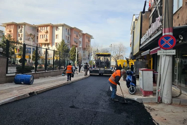 Osmangazi Belediyesi, asfalt çalışmalarına hız verdi