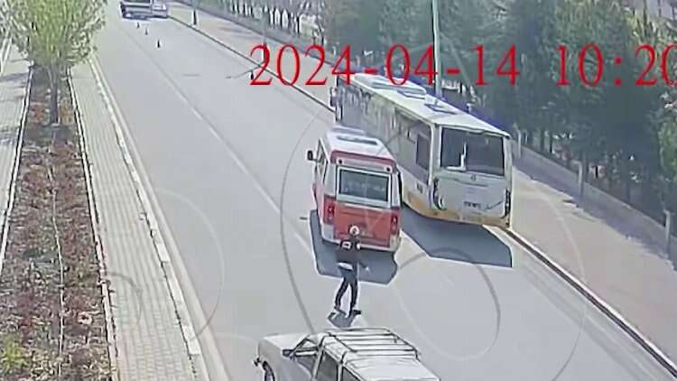 Trafik polisinin dikkati kazayı önledi!-Bursa Hayat Gazetesi-2