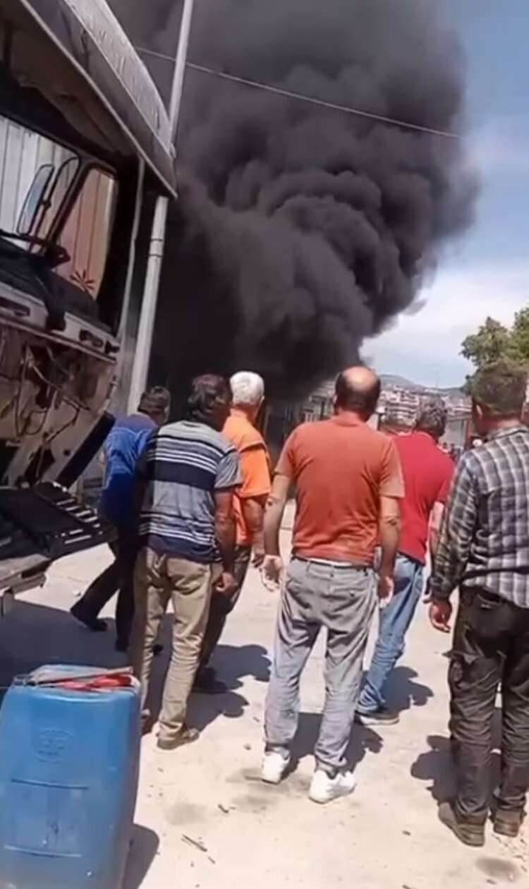 Alanya’da korkutan yangın!-Bursa Hayat Gazetesi-2