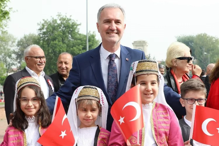 Bursa İnegöl'de 23 Nisan kutlamaları