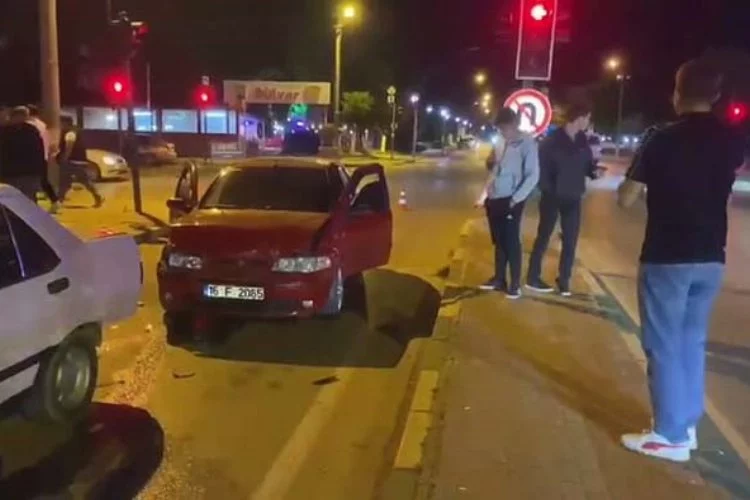 Bursa'da alkollü sürücü kaçarken yakalandı!