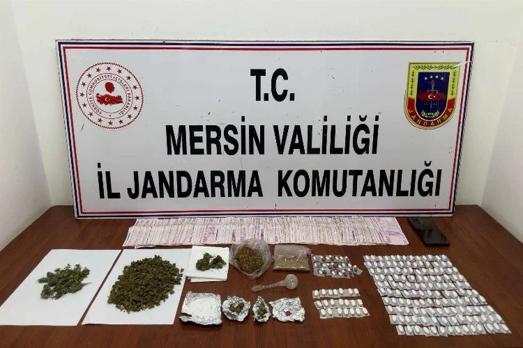 Mersin'de uyuşturucu ticareti yapan şüpheli yakalandı