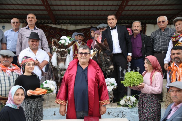 Antalya'da iki eşek evlendi! Bursa Hayat Gazetesi -3