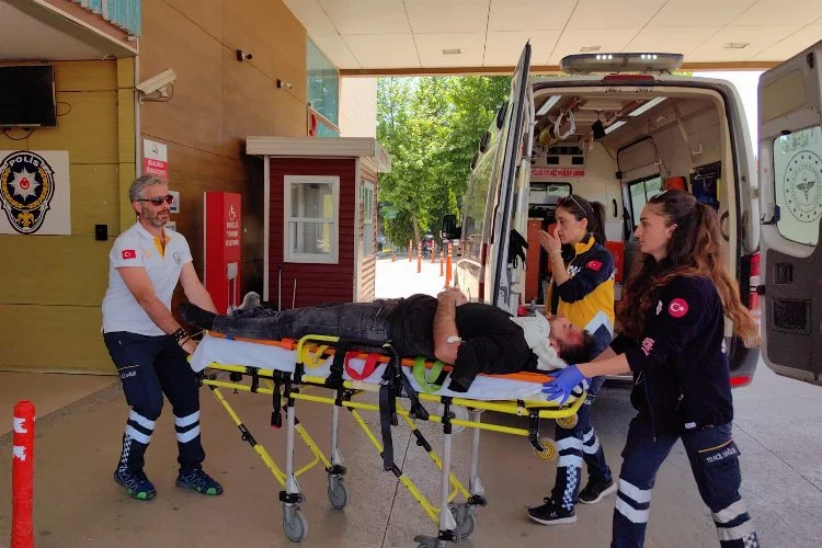 Bursa'da kaza: 3 yaralı!