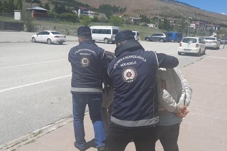 Erzincan'da kaçak göçmen ve kaçakçıları yakalandı