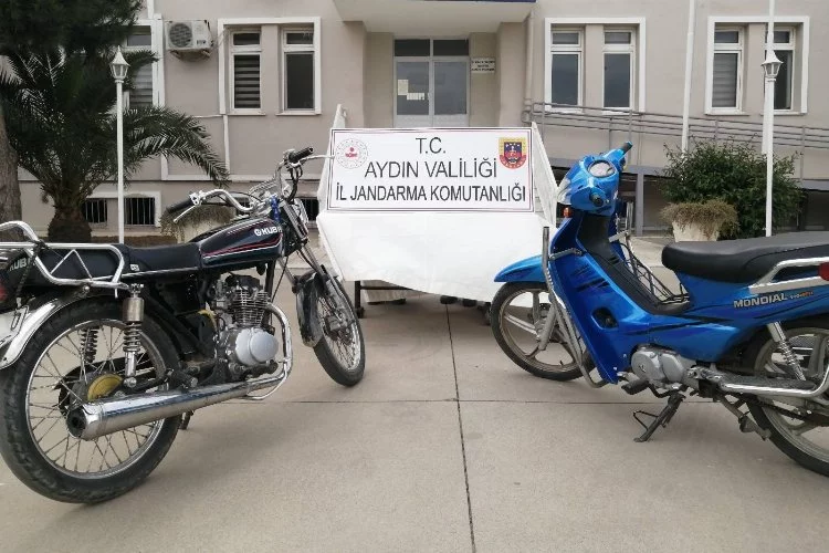 Aydın'da iki motosiklet ele geçirildi!