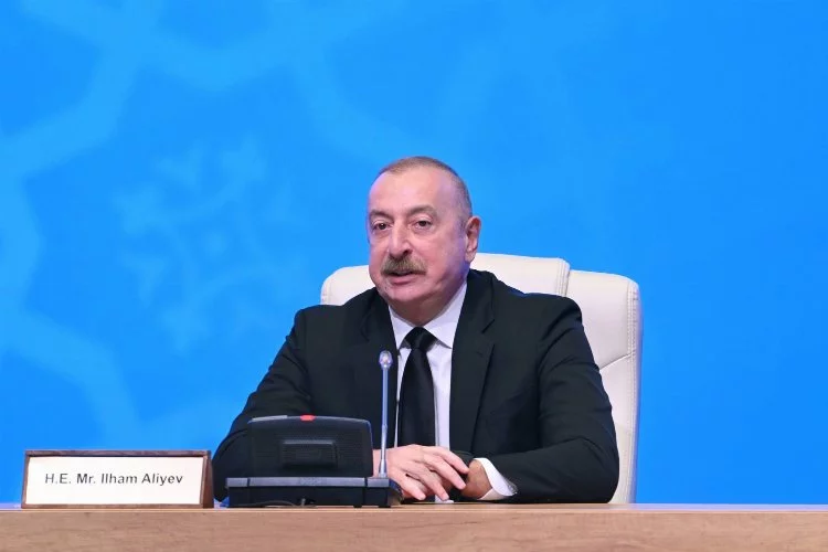 Azerbaycan Cumhurbaşkanı Aliyev: 'Güney Kafkasya'da barış istiyoruz'