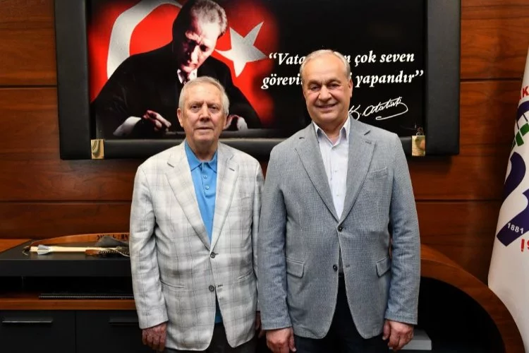 Aziz Yıldırım'dan Bursa'da Başkan Erdem'e ziyaret
