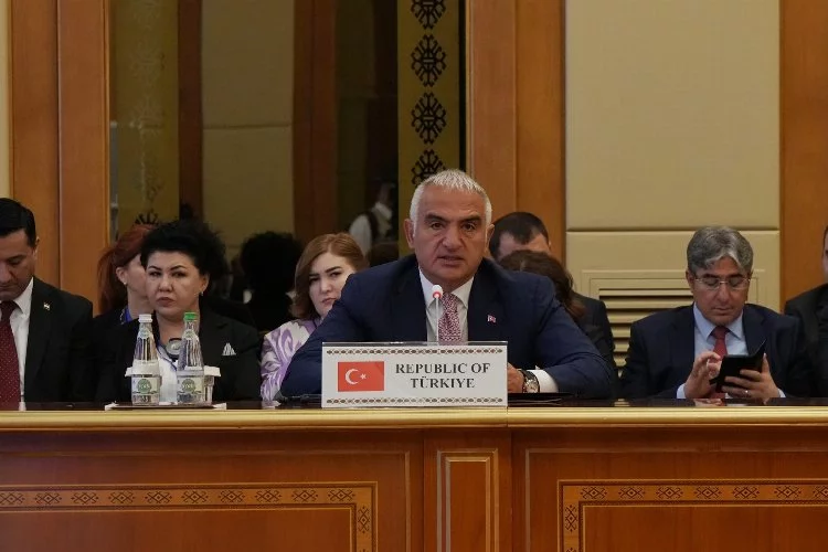 Bakan Ersoy, Uluslararası Kültür Bakanları Konferansı için Türkmenistan'da