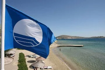 Balıkesir genelinde 49 plajda mavi bayrak dalgalanıyor