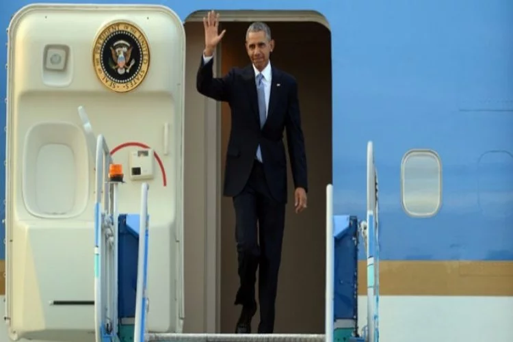 Barack Obama Liderler zirvesi Antalya'ya iniş yaptı