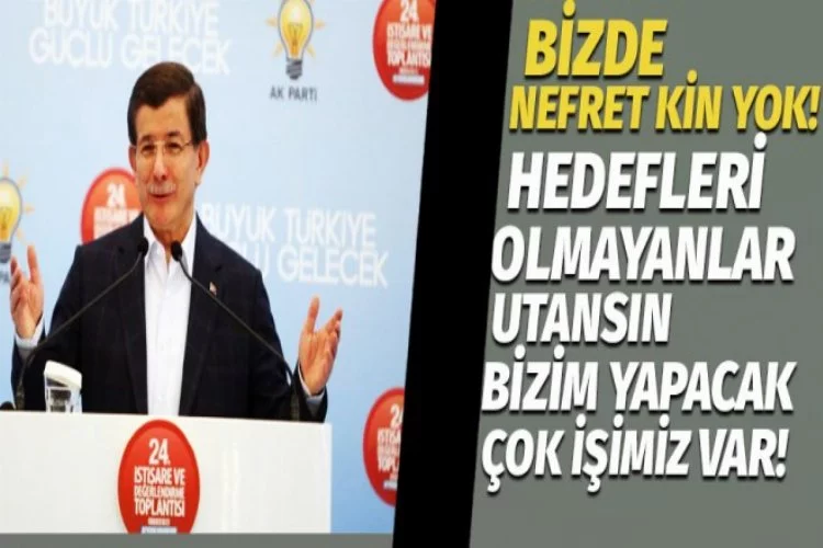Başbakan Davutoğlu sert konuştu!